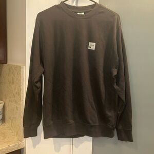 Nike Men’s Charcoal Gray Pullover Lightweight Sweatshirt M